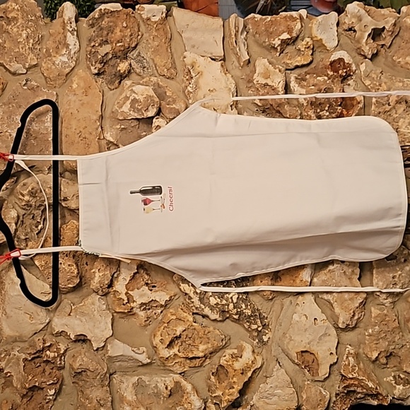 WIne Graphic Full Apron - Picture 1 of 3